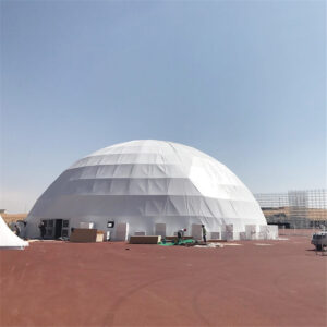 Cooling solutions for dome and inflatable tents
