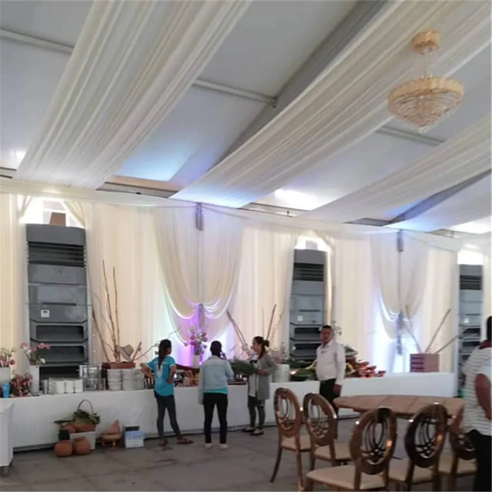 Tent air conditioning cooling in catering event
