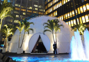 Spherical tents has great advantages