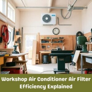 Workshop Air Conditioner Air Filter Efficiency Explained