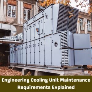 Engineering Cooling Unit Maintenance Requirements Explained