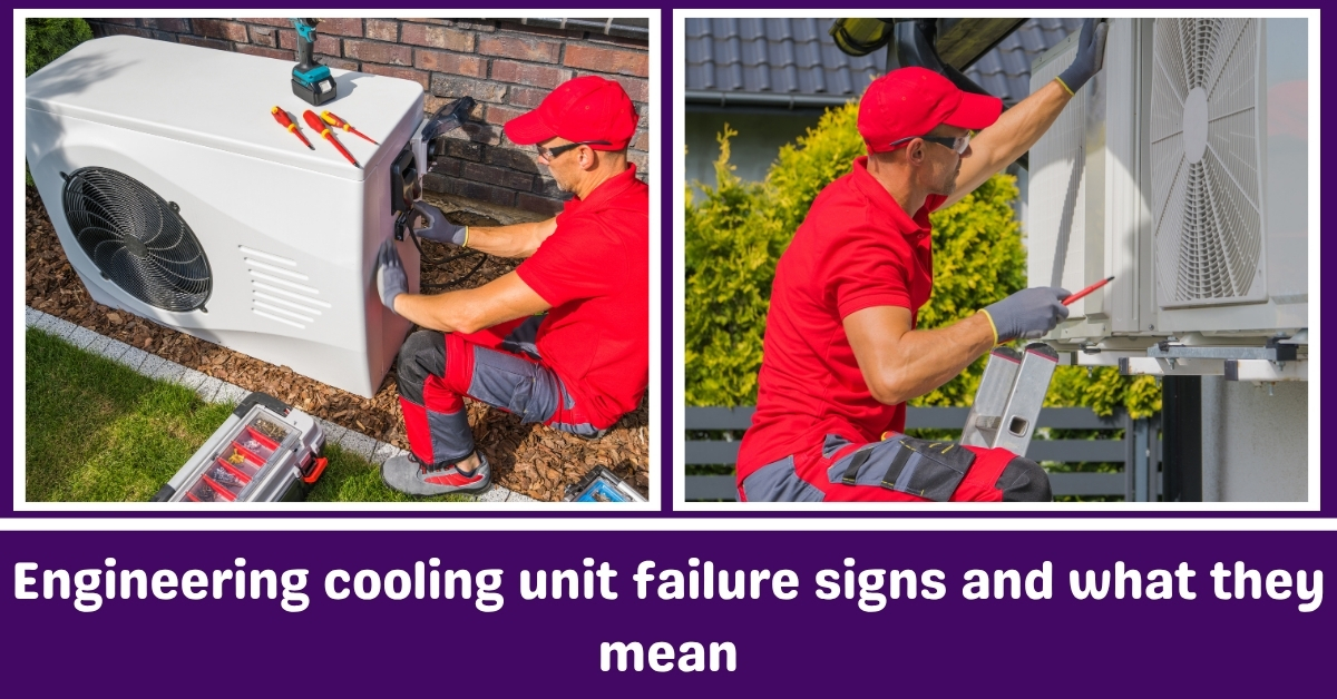 Engineering cooling unit failure signs and what they mean