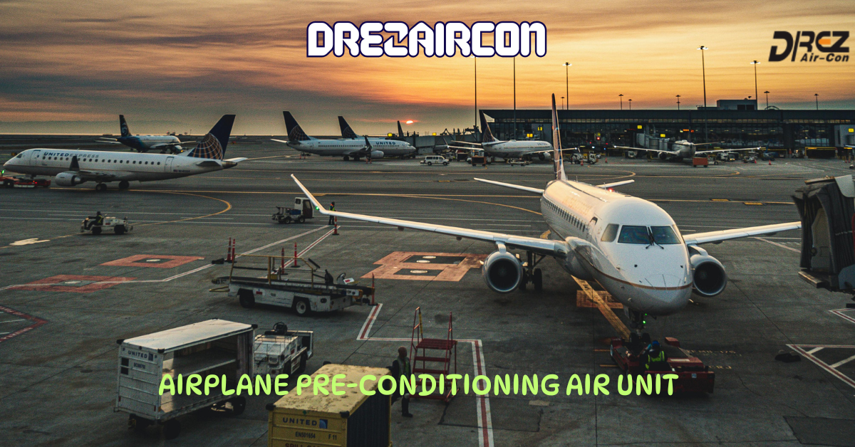 Airplane pre-conditioning air unit difference from an auxiliary power unit APU