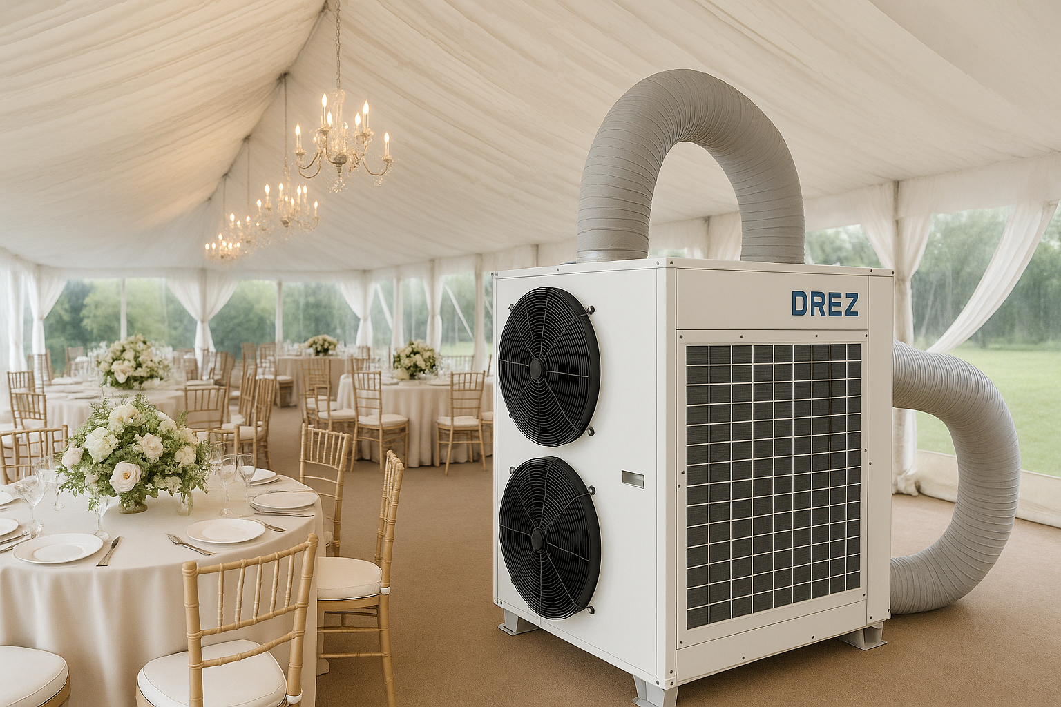 Best Wedding Tent Air Conditioner Compressor | Drezaircon Experts