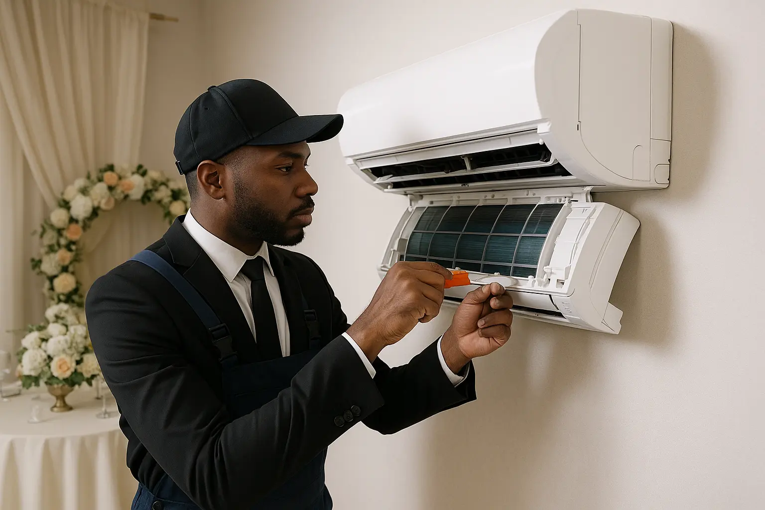Wedding Air Conditioner Maintenance Solutions for Outdoor Events