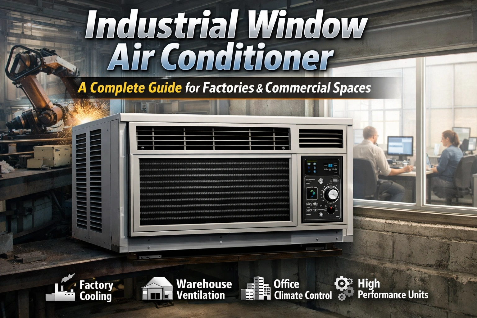 Industrial Window Air Conditioner: A Complete Guide for Factories & Commercial Spaces
