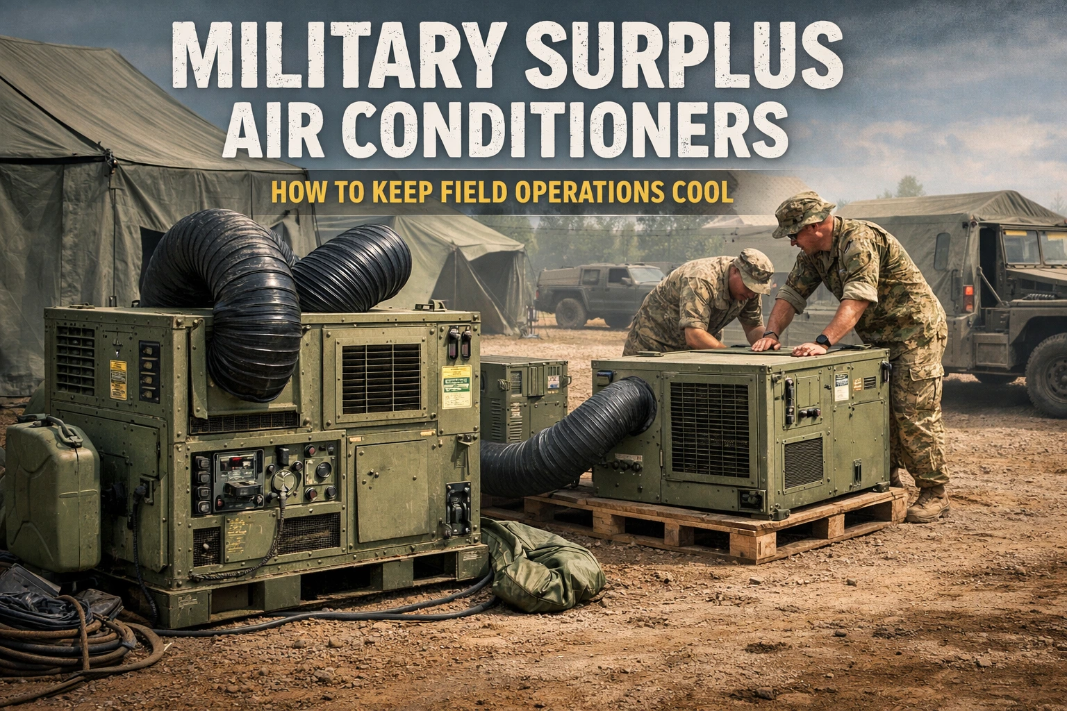 Military Surplus Air Conditioners: How to Keep Field Operations Cool: