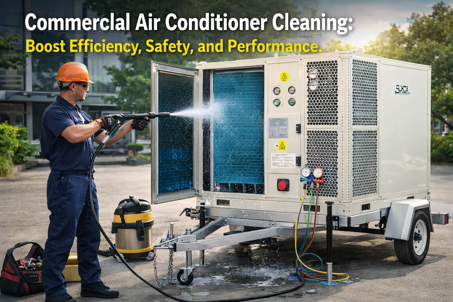 Commercial Air Conditioner Cleaning: Boost Efficiency, Safety, and Performance
