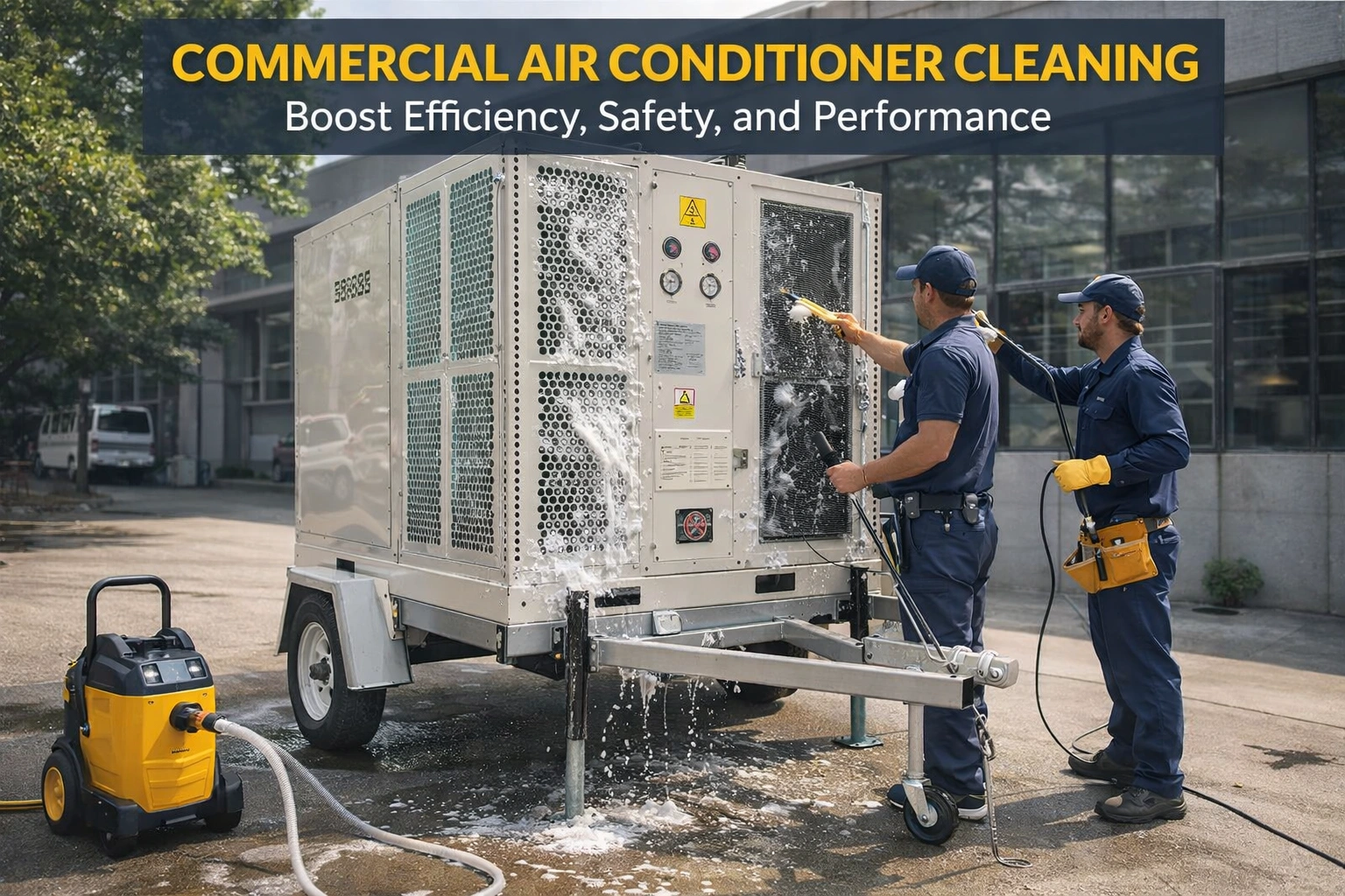 Commercial Air Conditioner Cleaning: Boost Efficiency, Safety, and Performance
