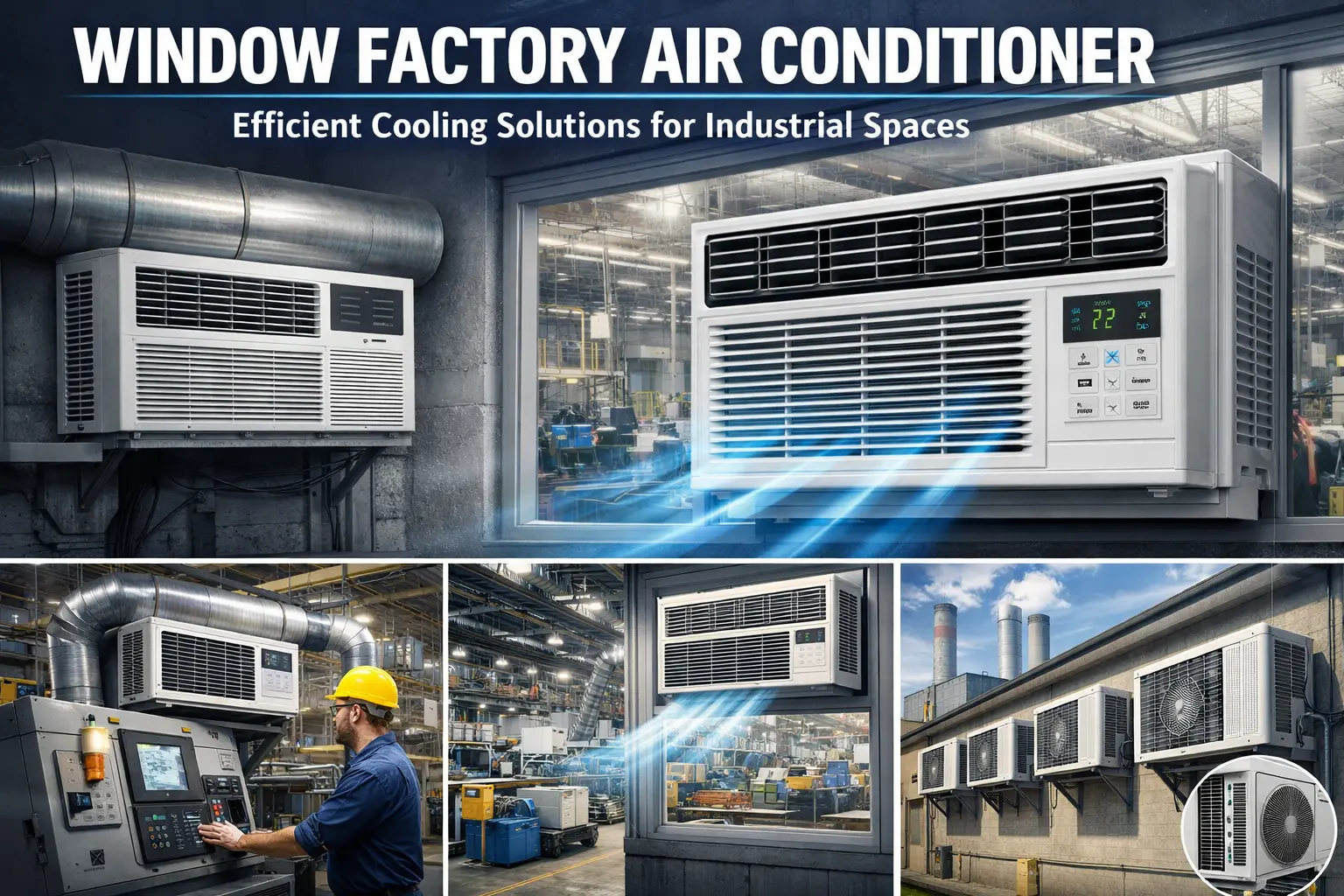 Window Factory Air Conditioner: Efficient Cooling Solutions for Industrial Spaces