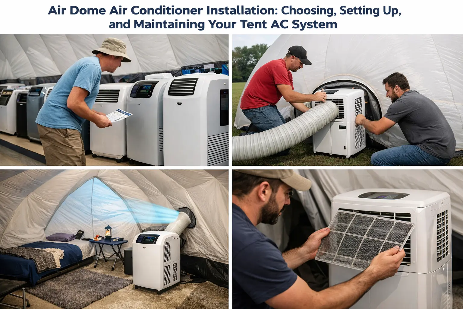 Air Dome Air Conditioner Installation: Choosing, Setting Up, and Maintaining Your Tent AC System