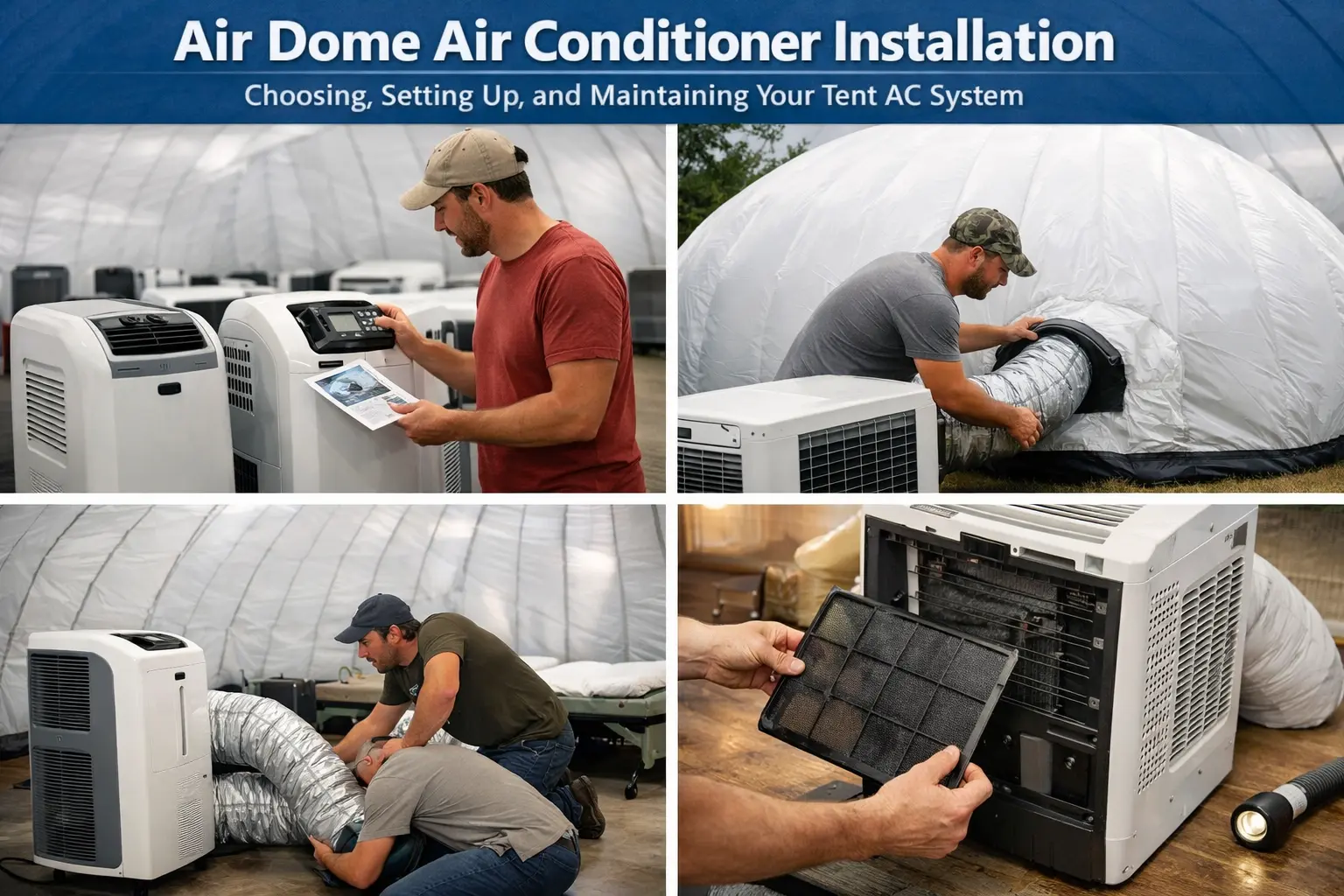 Air Dome Air Conditioner Installation: Choosing, Setting Up, and Maintaining Your Tent AC System