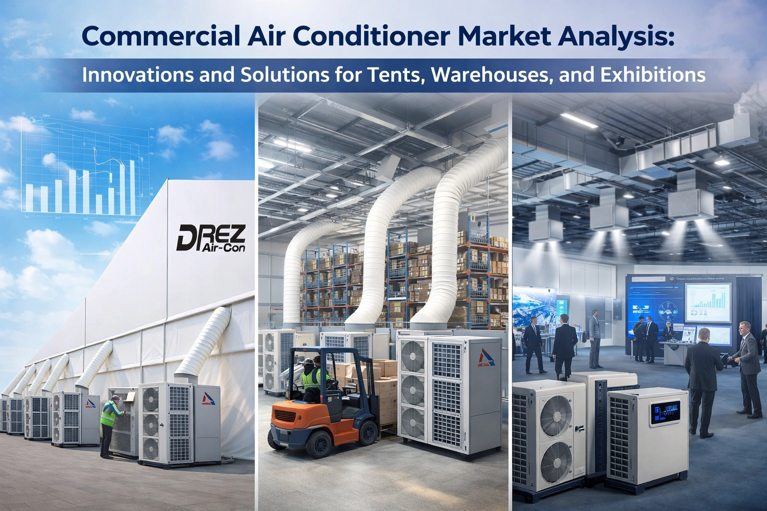 Commercial Air Conditioner Market Analysis: Innovations and Solutions for Tents, Warehouses, and Exhibitions