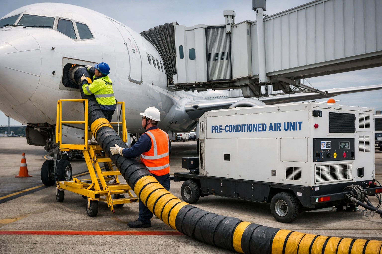 Airplane Pre-Conditioning Air Unit Installation: Expert Solutions for Airports & Airlines