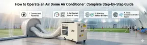 Air dome air conditioner systems