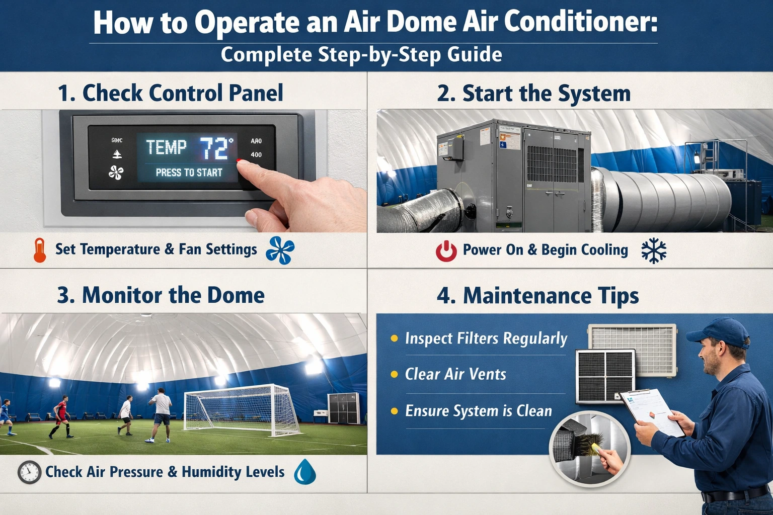 How to Operate an Air Dome Air Conditioner: Complete Step-by-Step Guide