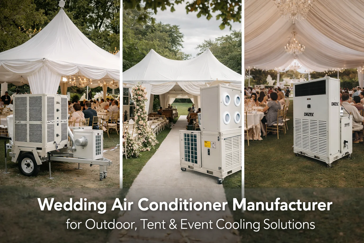 Wedding Air Conditioner Manufacturer for Outdoor, Tent & Event Cooling Solutions