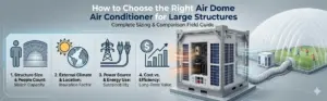 How to Choose the Right Air Dome Air Conditioner for Large Structures