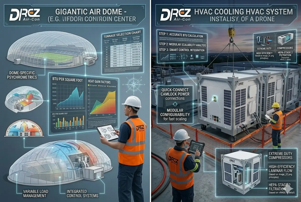 How to Choose the Right Air Dome Air Conditioner for Large Structures