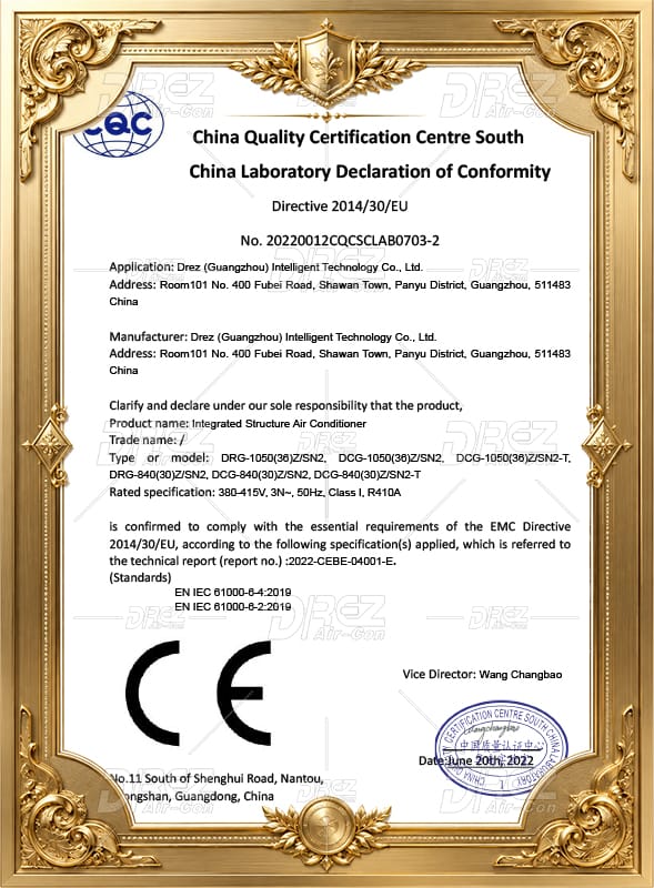 CE Certificate