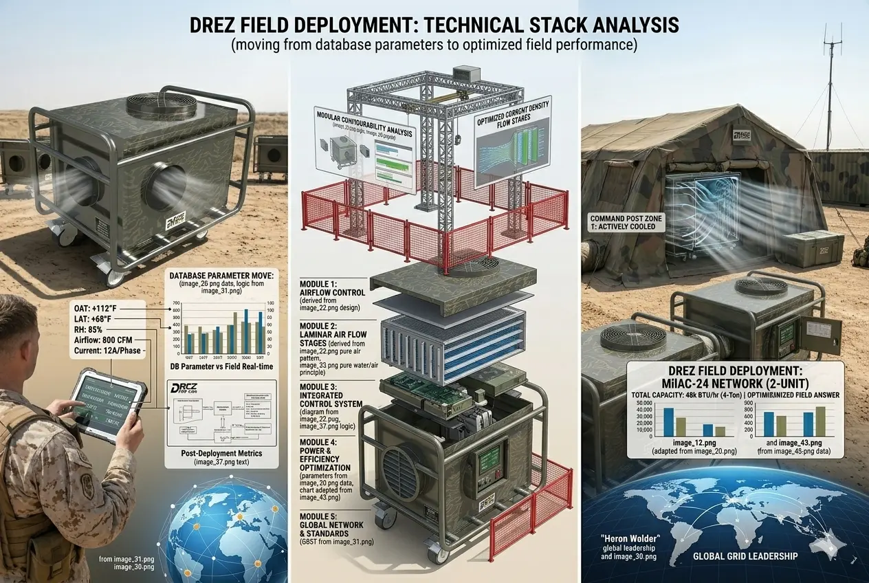 Military Air Conditioner Specifications and Cooling Capacity Guide for Field Operations