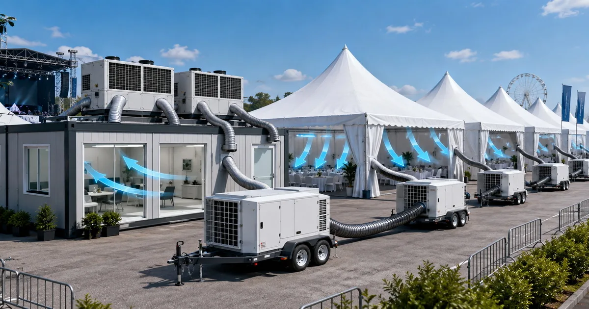 Mobile Air Conditioning vs Central HVAC System: Which Is Better for Temporary Event Cooling?