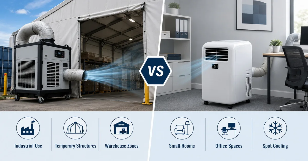 Mobile Air Conditioning vs Portable Air Conditioner: Key Differences for Industrial Buyers