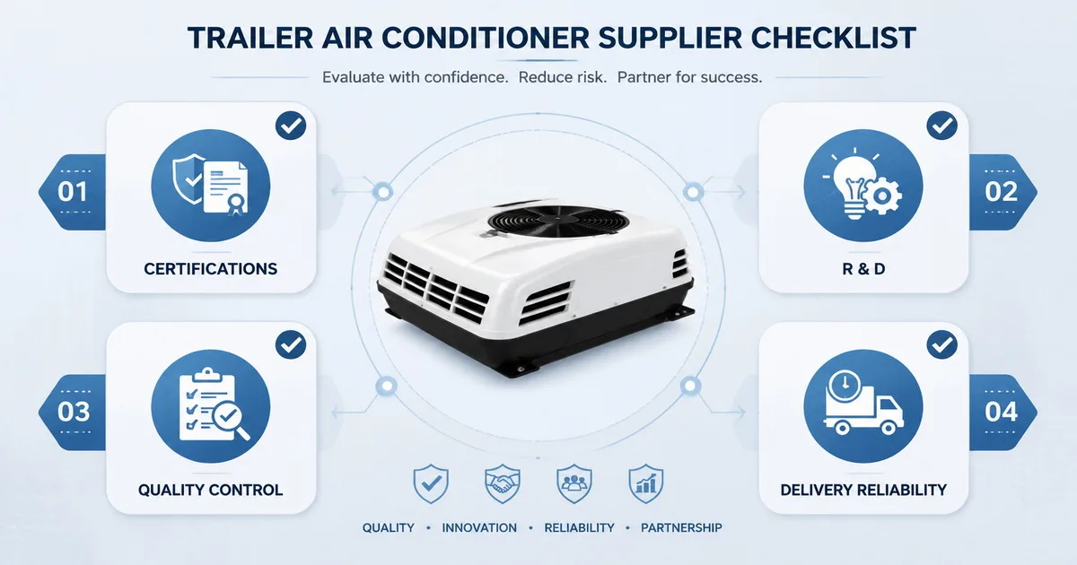 Top 10 Trailer Air Conditioning Manufacturers In China (2026 Updated: Expert Selection Guide)