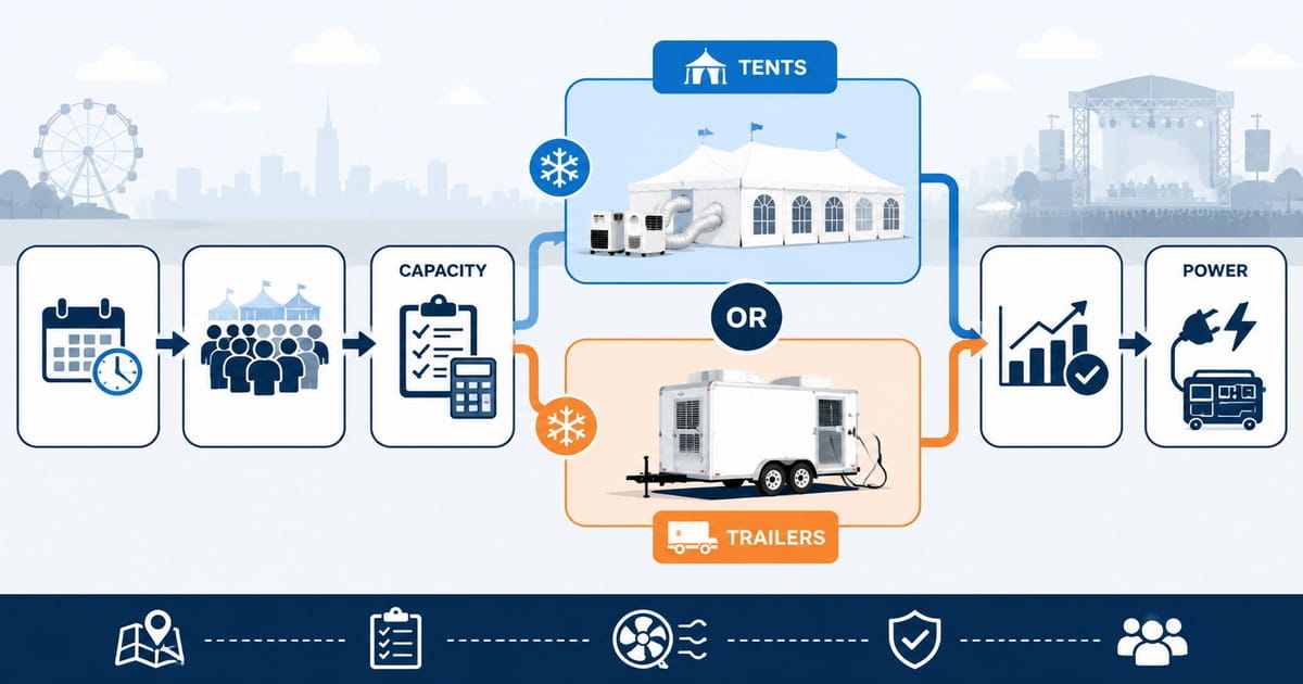 Mobile Air Conditioning vs Trailer Air Conditioning: Which Fits Large Outdoor Events?