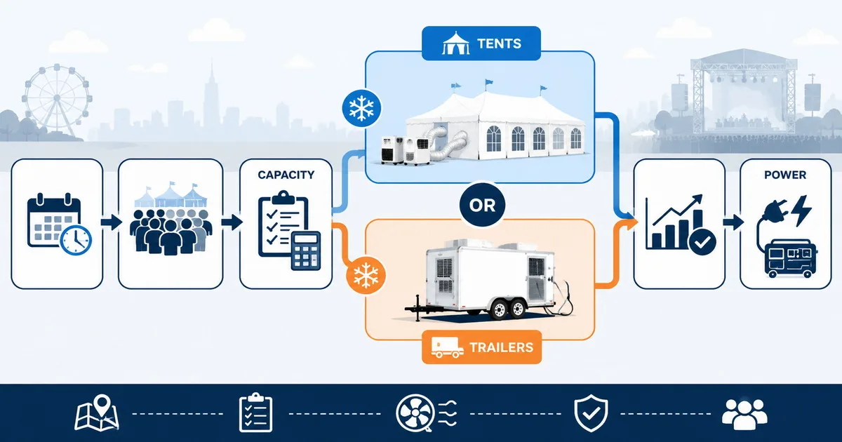 Mobile Air Conditioning vs Trailer Air Conditioning: Which Fits Large Outdoor Events?