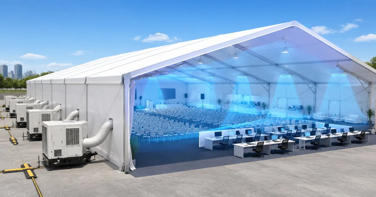 Mobile Air Conditioning for Tents vs Fixed HVAC Installation: Cost and Efficiency Comparison