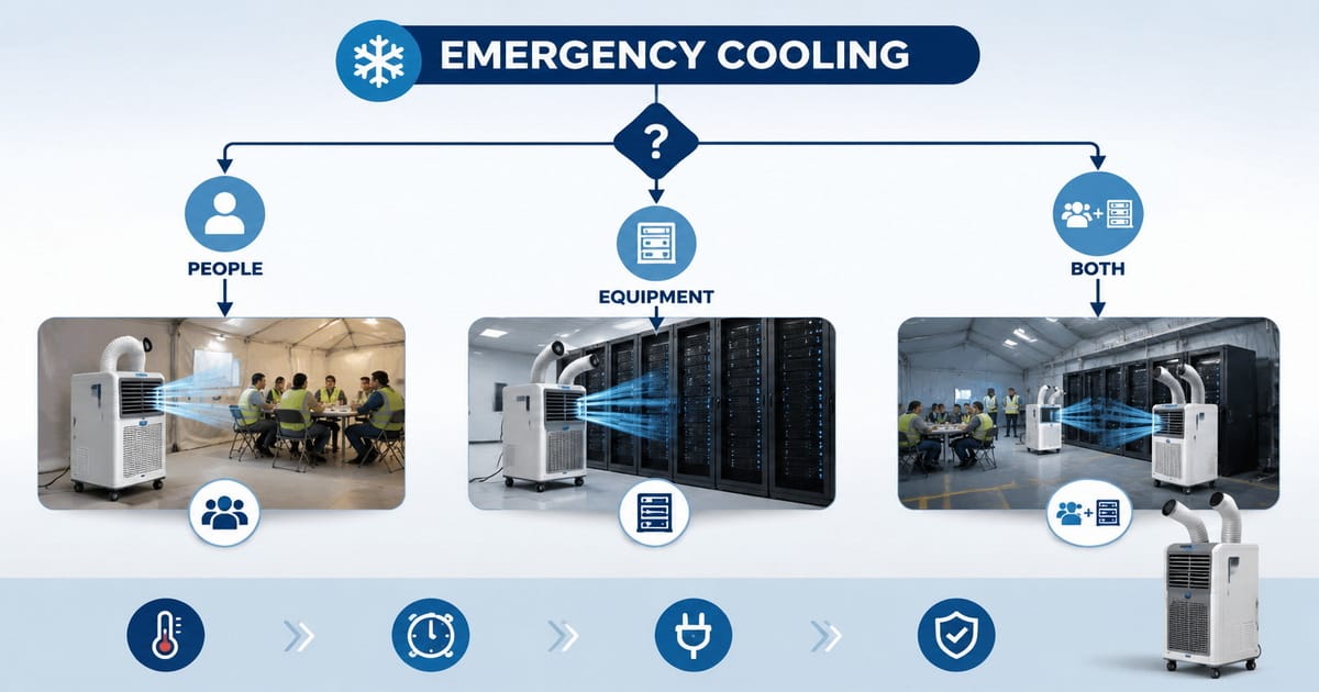 Mobile Air Conditioning vs Industrial Spot Cooler: Which Works Better in Emergency Cooling?