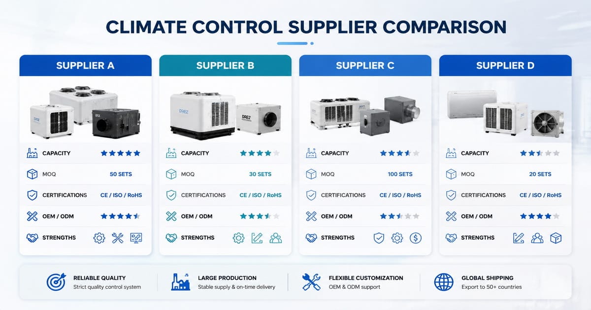 Top 10 Air Climate Control Manufacturers in China (2026 Updated: Expert Selection Guide)