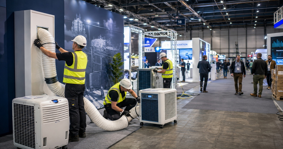 Mobile Air Conditioning for Exhibition Halls: Why Fixed Systems Fail in Temporary Venues