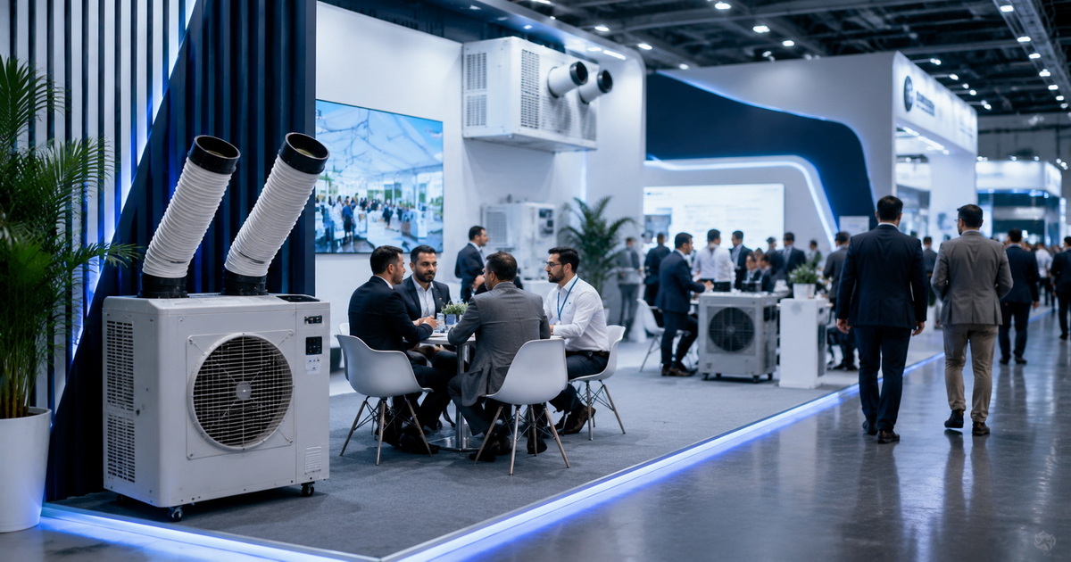 Mobile Air Conditioning for Exhibition Halls: Why Fixed Systems Fail in Temporary Venues