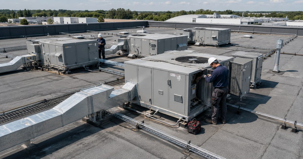 Мобильный кондиционер против крышных установок HVAC: сравнение скорости развертывания и гибкости