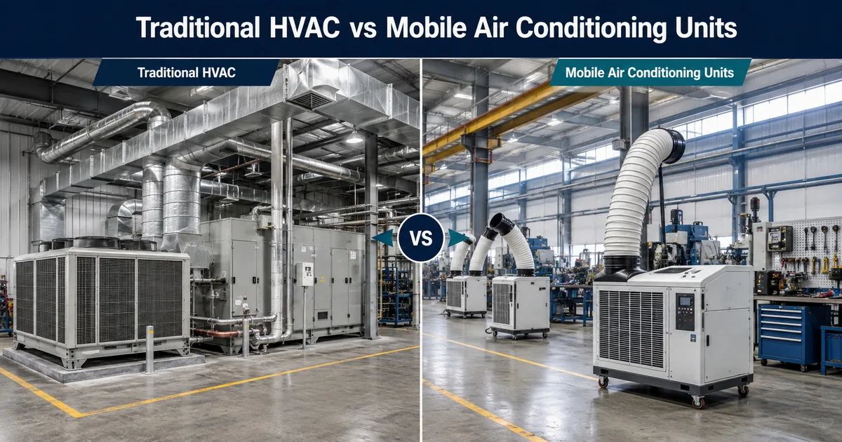 Mobile Air Conditioning for Factory Workshop Cooling: When to Replace Traditional HVAC