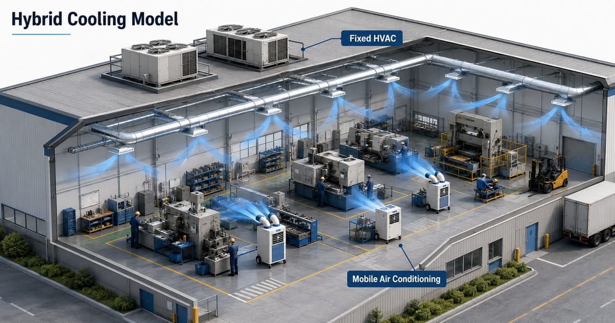 Mobile Air Conditioning for Factory Workshop Cooling: When to Replace Traditional HVAC