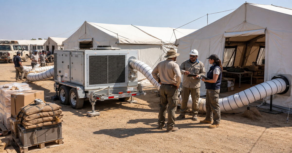 Trailer Air Conditioning Systems for Emergency Relief Camps vs Temporary Shelter Cooling Solutions