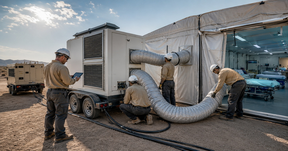 Trailer Air Conditioning Systems for Emergency Relief Camps vs Temporary Shelter Cooling Solutions