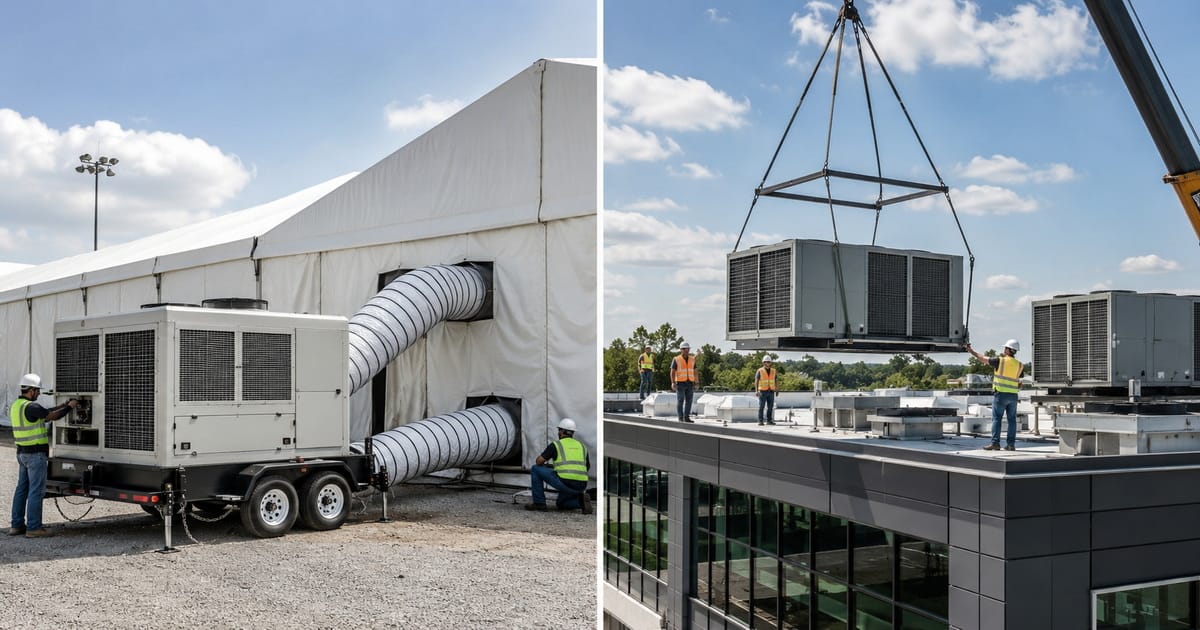 Trailer Air Conditioning Units vs Modular HVAC Systems: Deployment Speed Comparison