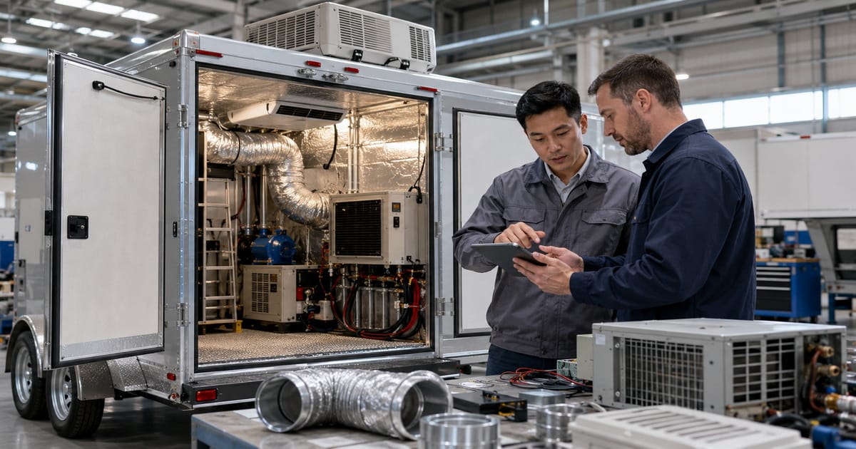 Trailer Air Conditioning vs Ducted Portable Systems: Which Handles High Heat Loads Better?