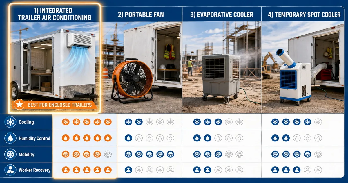 Trailer Air Conditioning for Construction Sites: When Mobile Cooling Becomes Essential