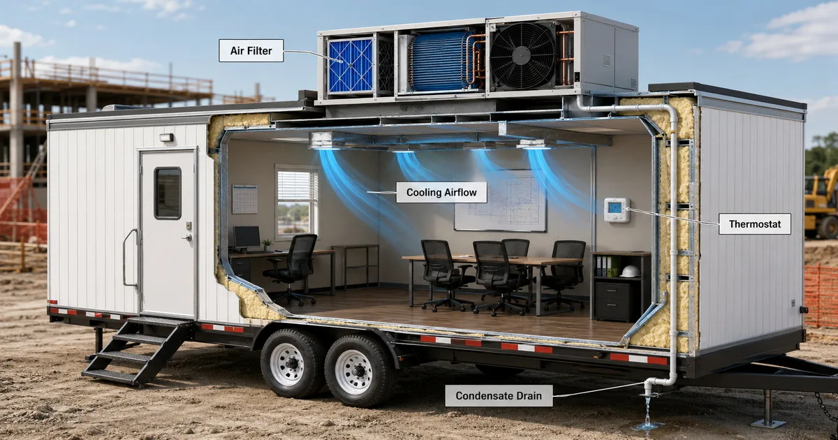 Trailer Air Conditioning for Construction Sites: When Mobile Cooling Becomes Essential