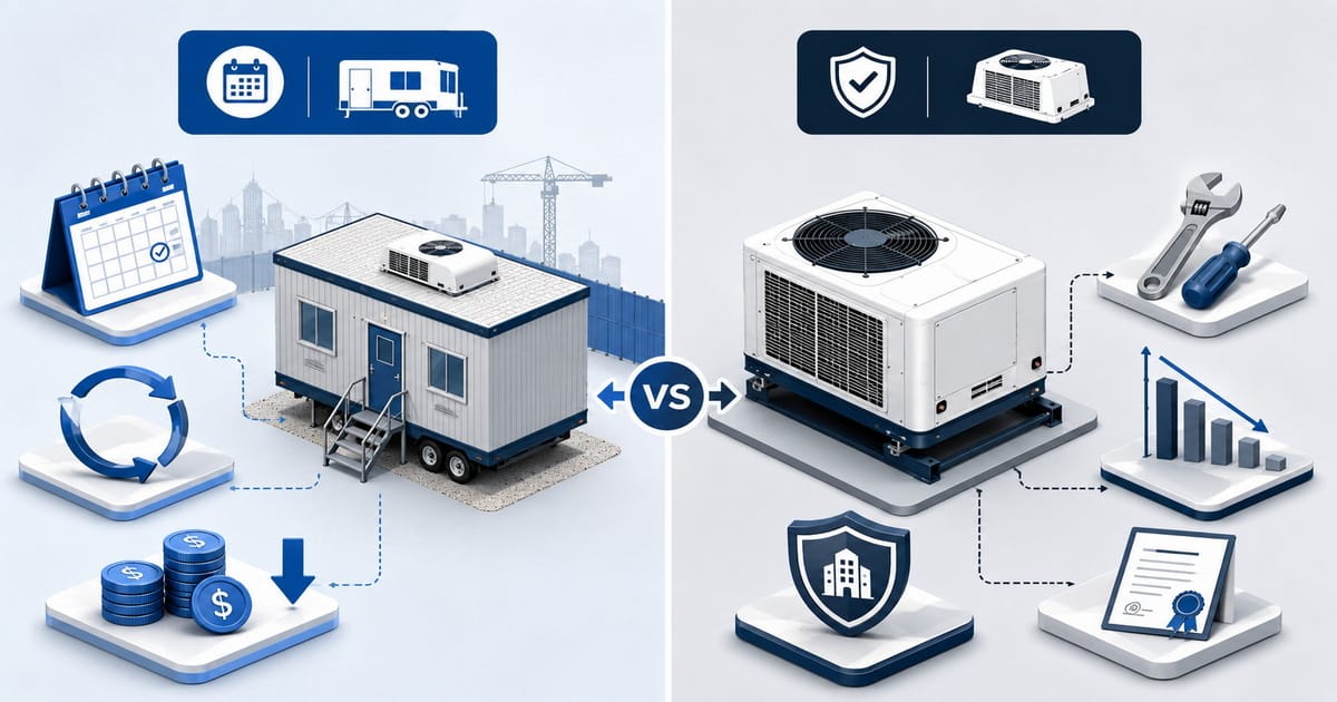 Trailer Air Conditioning Rental vs Owned Equipment: Cost Strategy for Contractors