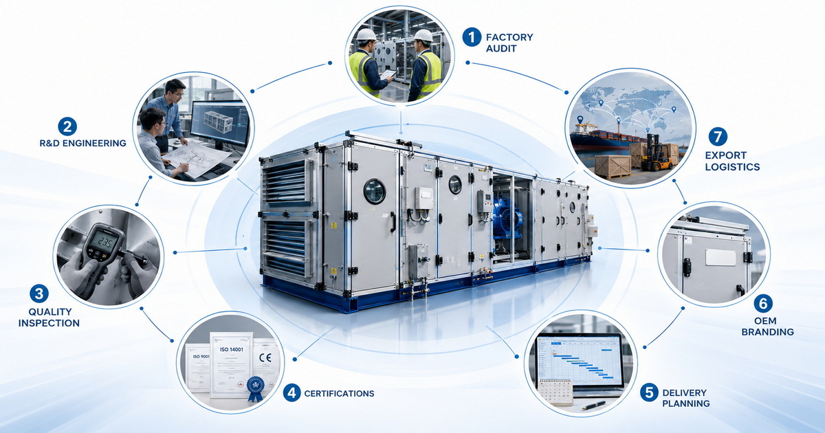 Top 10 Air Handler for AC Unit Manufacturers in China (2026 Updated: Expert Selection Guide)