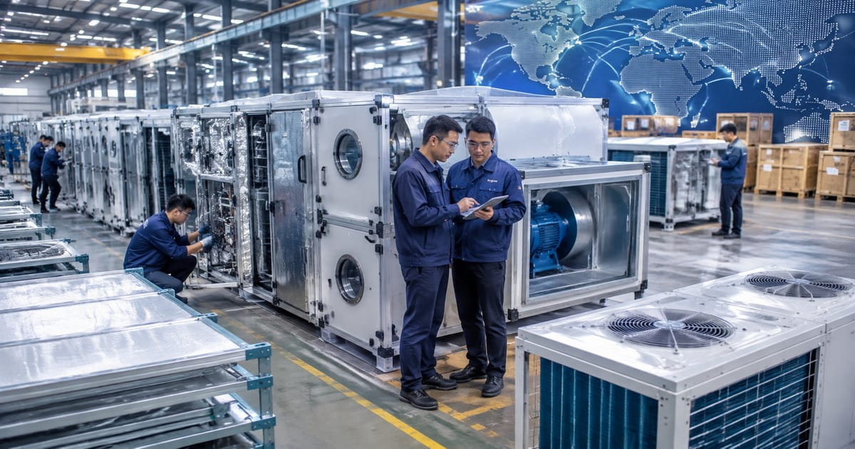 Top 10 Air Handling Unit System Manufacturers in China (2026 Updated: Expert Selection Guide)