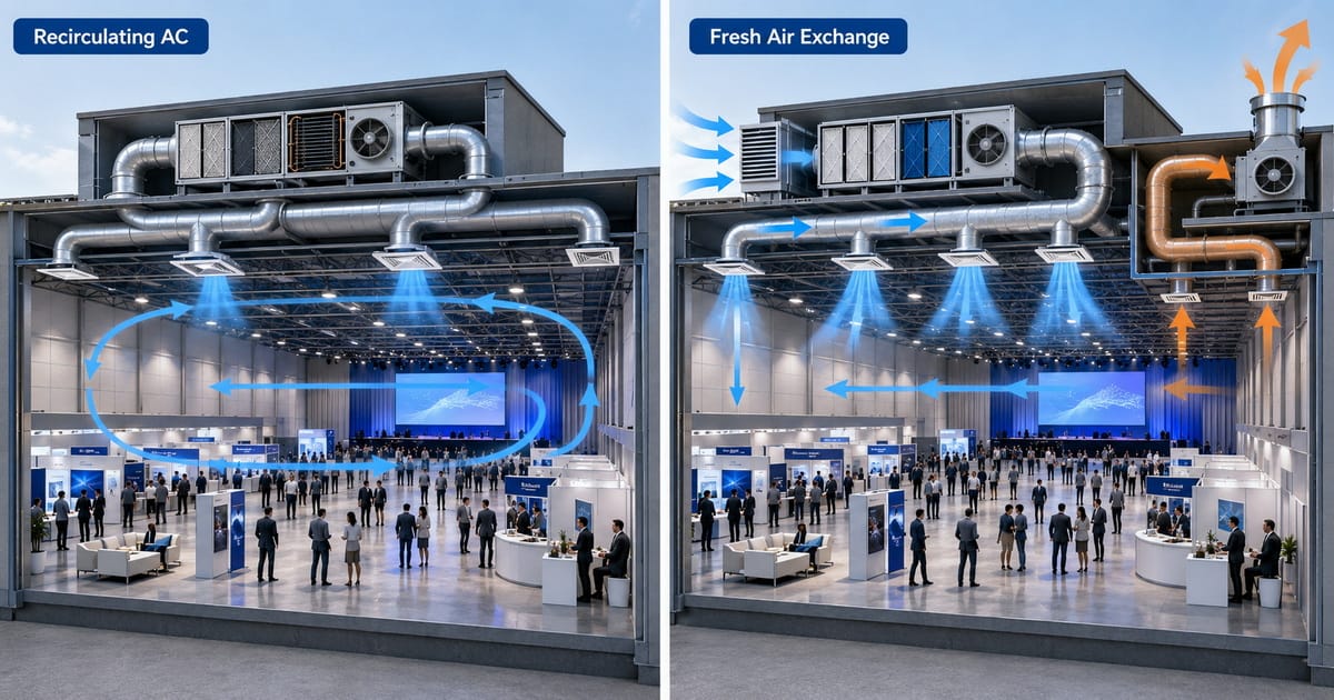 Fresh Air Conditioning for Exhibition Halls: Do You Really Need Fresh Air Exchange Systems?