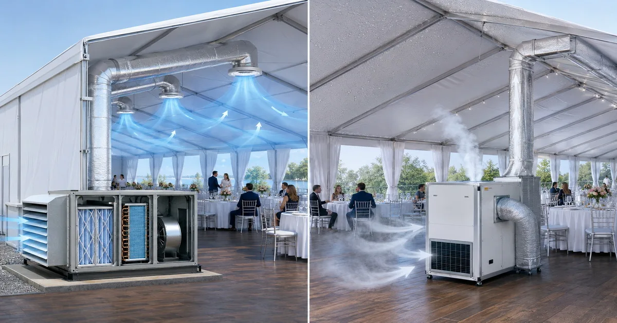 Fresh Air Conditioning vs. Dehumidification Systems: What Matters More in Humid Outdoor Events?