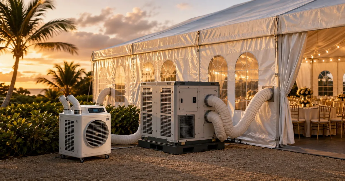 Fresh Air Conditioning vs. Dehumidification Systems: What Matters More in Humid Outdoor Events?